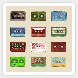 Holiday Mixtape Sticker